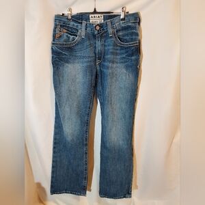 Ariat Men's M4 Relaxed Bootcut Jeans in Classic Blue - 30x32